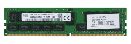 Memory RAM 1x 32GB Hynix ECC REGISTERED DDR4  2666MHZ PC4-21300 RDIMM | HMA84GR7AFR4N-VK