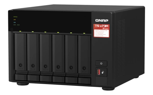 NAS server QNAP TS-673A-8G 6x SSD | HDD SATA 8GB RAM