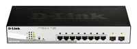 Switch D-Link DGS-1210-08P 8x 1Gb 2x SFP 45 W PoE+