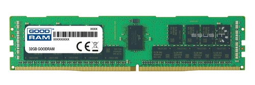 Memory RAM 1x 32GB GoodRAM ECC REGISTERED DDR4 2Rx4 2133MHz PC4-17000 RDIMM | W-MEM2133R4D432G