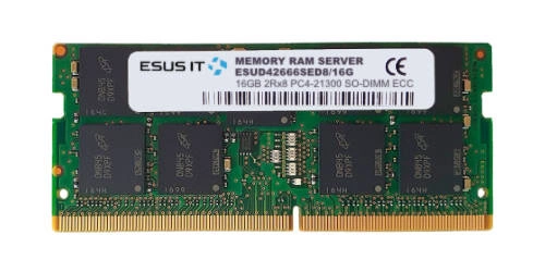 Memory RAM 1x 16GB ESUS IT SO-DIMM ECC DDR4 2666MHz PC4-21300 | ESUD42666SED8/16G