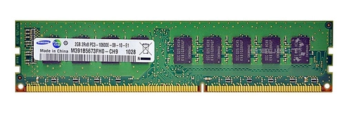 Memory RAM 1x 2GB Samsung ECC UNBUFFERED DDR3 1333MHz PC3-10600 UDIMM | M391B5673FH0-CH9