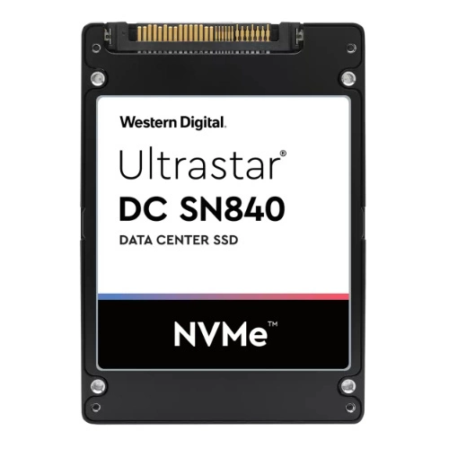 SSD disk Western Digital Ultrastar DC SN840 3,84TB U.2 NVMe PCIe TLC | 0TS1877 WUS4BA138DSP3Xz