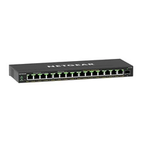 Switch Netgear GS316EP-100PES 15x 1Gb 1x SFP 180 W PoE+