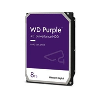 Hard Disk Drive Western Digital PURPLE 3.5'' HDD 8TB 5640RPM SATA 6Gb/s 128MB | WD84PURZ