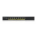 Switch Zyxel GS1915-8EP-EU0101F 8x RJ-45 10/100/1000 Mbps   60W PoE+