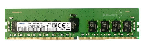 Memory RAM 1x 16GB Samsung ECC REGISTERED DDR4 1Rx4 2933MHz PC4-23400 RDIMM | M393A2K40CB2-CVF