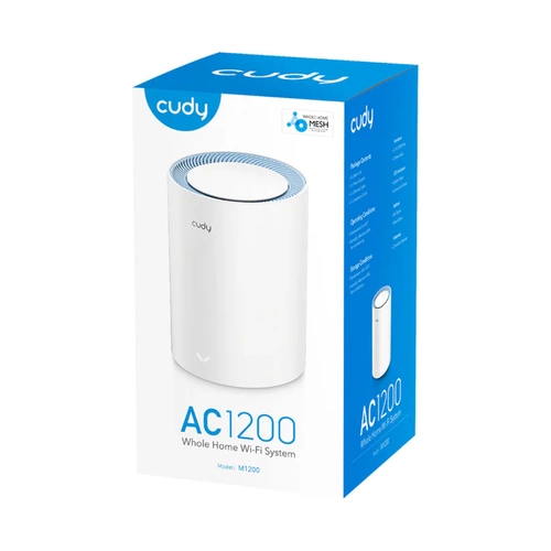 Access Point Cudy M1200(1-PACK) 2.4 GHz | 5 GHz 867 Mbps 802.11 a/b/g/n/ac