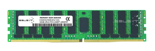 Memory RAM 1x 32GB ESUS IT ECC LOAD REDUCED DDR4 2Rx4 2400MHz PC4-19200 LRDIMM | ESUD42400LD4/32G