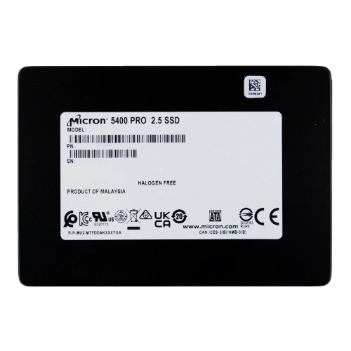 SSD disk Micron 5400 PRO 240GB 2.5'' SATA 6Gb/s TLC 3D-NAND | MTFDDAK240TGA-1BC1ZABYYR