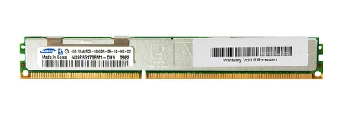 Memory RAM 1x 4GB Samsung ECC REGISTERED DDR3 1333MHz PC3-10600 RDIMM | M392B5170EM1-CH9