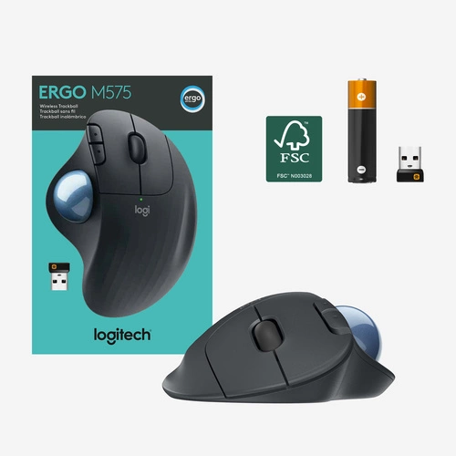 Wireless mouse Logitech Ergo M575 910-005872