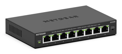 Switch Netgear GS308E-400EUS 8x 1Gb