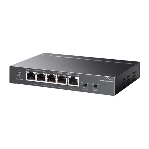 Switch TP-LINK TL-SG1005P-PD 5x 1Gb 66 W PoE+ / PoE++