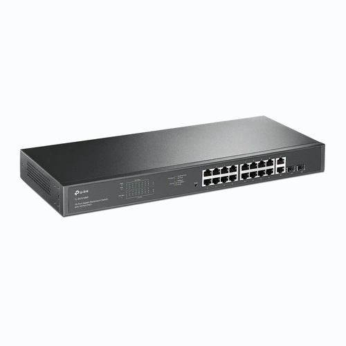 Switch TP-LINK TL-SG1218MP 16x 1Gb 2x RJ-45/SFP 250 W PoE+