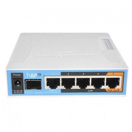 Access Point Mikrotik RB962UiGS-5HacT2HnT 2,4 GHz | 5 GHz 1750 Mbps 802.11 a/b/g/n/ac