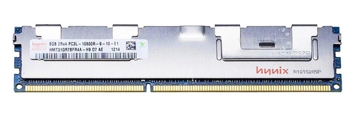 Memory RAM 1x 8GB Hynix ECC REGISTERED DDR3 1333MHz PC3-10600 RDIMM | HMT31GR7BFR4A-H9