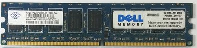 Memory RAM 1x 2GB DELL PowerEdge & Precision Workstation DDR2 667MHz ECC UNBUFFERED DIMM | SNPF6802C/2G 