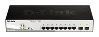 Switch D-Link DGS-1210-10P 8x 1Gb 2x SFP 65 W PoE+