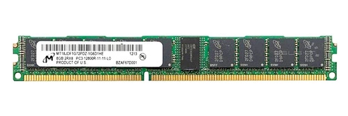Memory RAM 1x 8GB Micron ECC REGISTERED DDR3 1600MHz PC3-12800 RDIMM | MT18KDF1G72PDZ-1G6