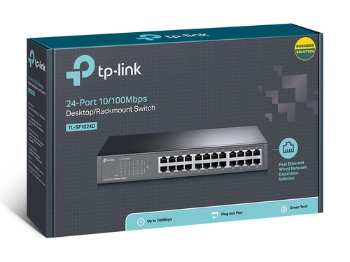 Switch TP-LINK TL-SF1024D 24x 100Mb