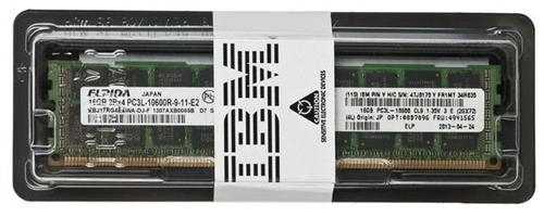 Memory RAM 1x 16GB IBM ThinkServer & System X DDR3 1333MHz ECC REGISTERED DIMM | 00D7096