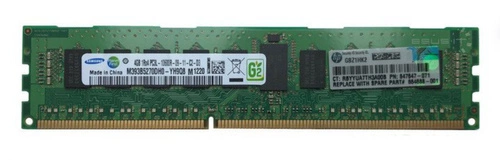 Memory RAM 1x 4GB Samsung ECC REGISTERED DDR3  1333MHz PC3-10600 RDIMM | M393B5270DH0-YH9