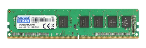 Memory RAM 1x 8GB GoodRAM ECC UNBUFFERED DDR4 2Rx8 2133MHz PC4-17000 UDIMM | W-MEM2133D48G