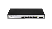 Switch D-Link DGS-1210-10 8x 1Gb 2x SFP