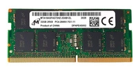 Memory RAM 1x 32GB Micron DDR4 2Rx8 2666MHz PC4-21300 SODIMM ECC  | MTA18ASF4G72HZ-2G6