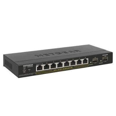 Switch Netgear GS310TP-100EUS 8x 10/100/1000 2x SFP 55 W PoE+