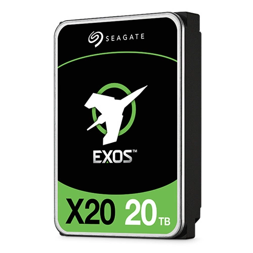 Hard Disk Drive Seagate Exos X20 3.5'' HDD 20TB 7200RPM SAS 12Gb/s 256MB | ST20000NM002D