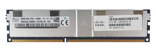 Memory RAM 1x 32GB Hynix ECC LOAD REDUCED DDR3  1866MHz PC3-14900 LRDIMM | HMT84GL7AMR4C-RD