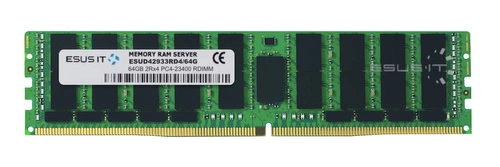 Memory RAM 1x 64GB ESUS IT DDR4 4Rx4 2933MHz PC4-23400 ECC REGISTERED  | ESUD42933RD4/64G