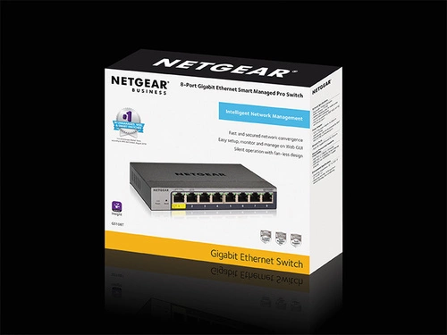 Switch Netgear GS108T-300PES 8x 1Gb