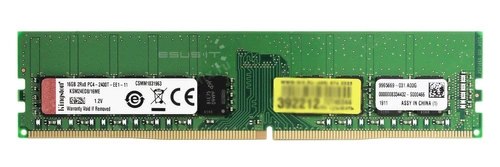 Memory RAM 1x 16GB Kingston ECC UNBUFFERED DDR4 2Rx8 2400MHz PC4-19200 UDIMM | KSM24ED8/16ME