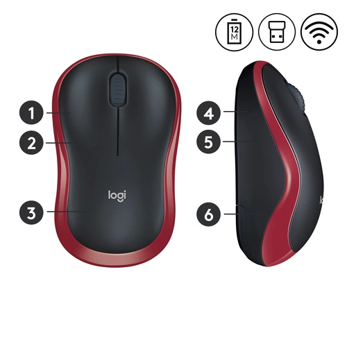 Wireless mouse Logitech M185 910-002240