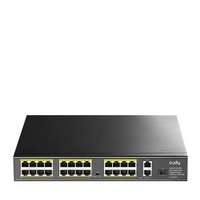 Switch Cudy FS1026PS1 24x 100Mb | 1x 1Gb 1x SFP 300 W PoE+