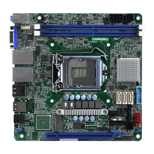 Motherboard Asrock Rack C246 WS LGA1151 ATX | C246 WS