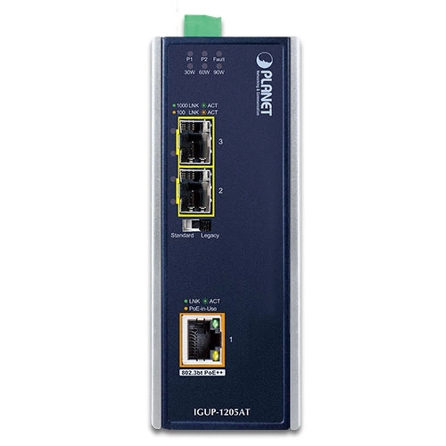 Media converter Planet IGUP-1205AT 2x SFP 1x RJ-45