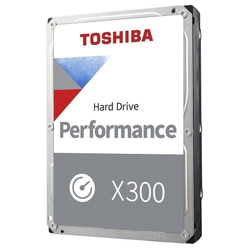 Hard Disk Drive TOSHIBA Performance X300 3.5'' HDD 8TB 7200RPM SATA 6Gb/s 25MB | HDWR480UZSVA