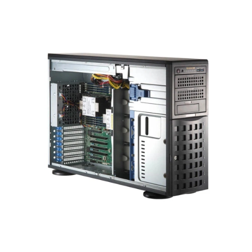 Server platform Supermicro 4U 741P-TR SYS-741P-TR Intel x 2 DDR5 x 16 8 x 3.5" SATA/SAS/NVME PSU 1+1
