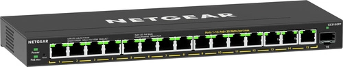 Switch Netgear GS316EPP-100PES 15x 1Gb 1x SFP 231 W PoE+