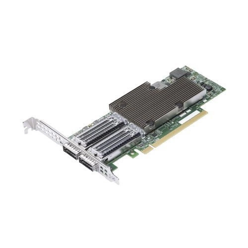 Network Card Broadcom BCM957508-P2100G 2x QSFP56 PCI Express 100Gb