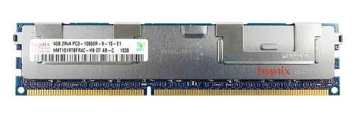 Memory RAM 1x 4GB Hynix ECC REGISTERED DDR3  1866MHz PC3-14900 RDIMM | HMT451R7AFR8C-RD