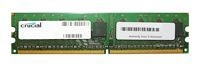 Memory RAM 1x 4GB Crucial ECC REGISTERED DDR2  800MHz PC2-6400 RDIMM | CT51272AB80E.36FQH