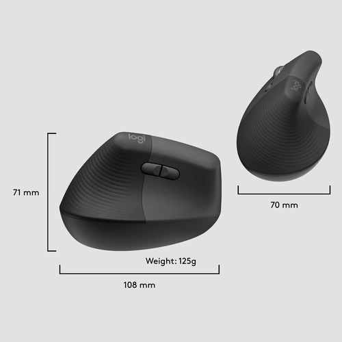 Wireless mouse Logitech Lift for Business 910-006495
