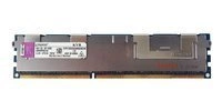 Memory RAM 1x 8GB Kingston ECC REGISTERED DDR3  1333MHz PC3-10600 RDIMM | KVR1333D3D4R9S/8GHB