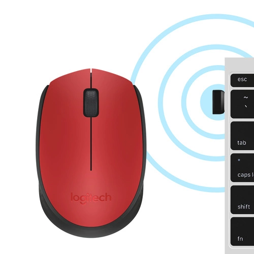 Wireless mouse Logitech M171 Red-K 910-004641