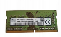 Memory RAM 1x 8GB Hynix DDR4 1Rx8 2666MHz PC4-21300 SO-DIMM | HMA81GS6JJR8N-VK